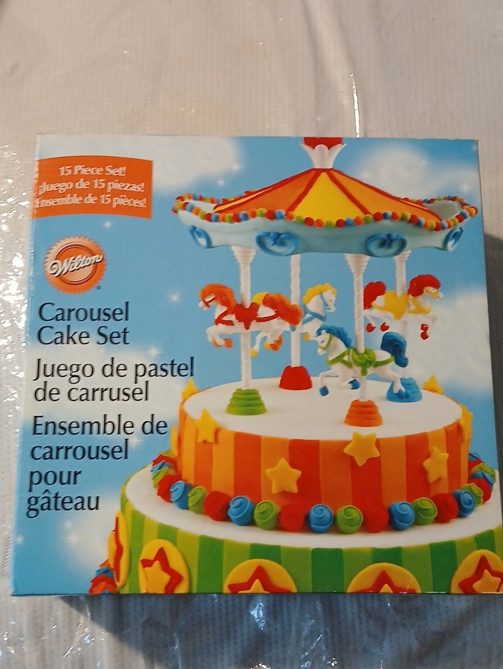 Wilton Carousel Cake Set - 15 Piece Set NIB